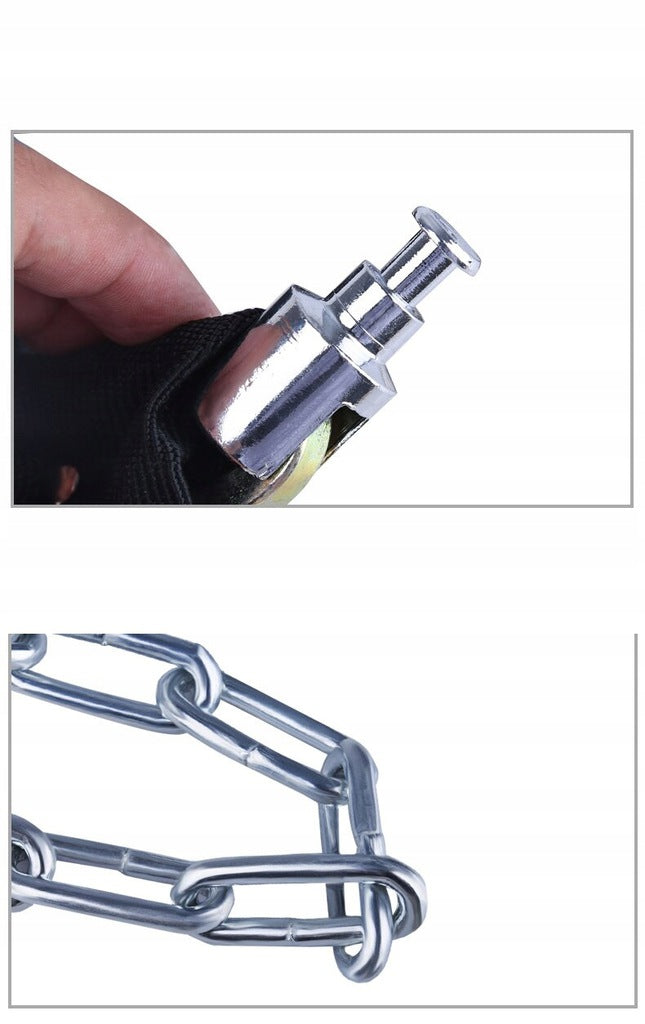 Sportown chain clasp 100cm 1m bicycle lock for 2x bicycle key Brand sportown