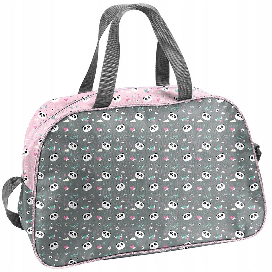 Sports BAG Bear Panda pink | For swimming pool training travel school Brand Paso