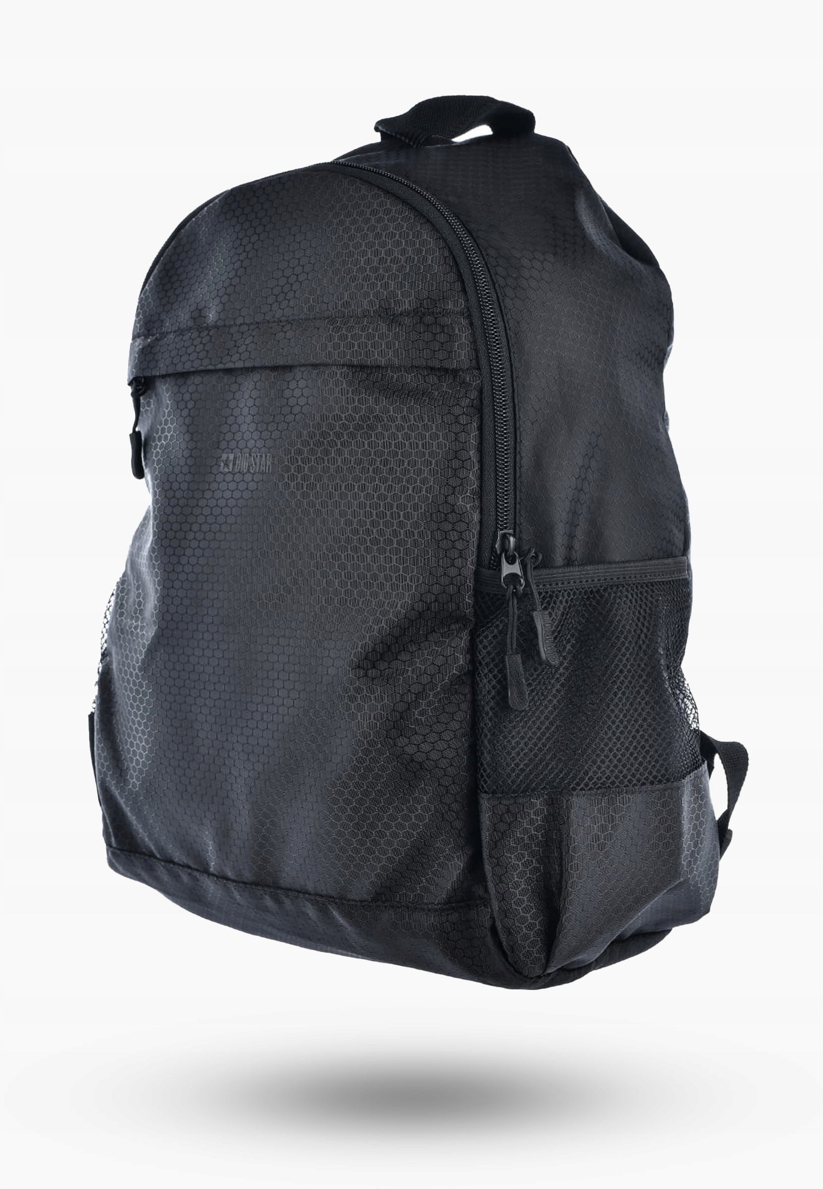 Sports Backpack BIG STAR Lightweight Black for Hiking Large Holds A4 Brand Big Star