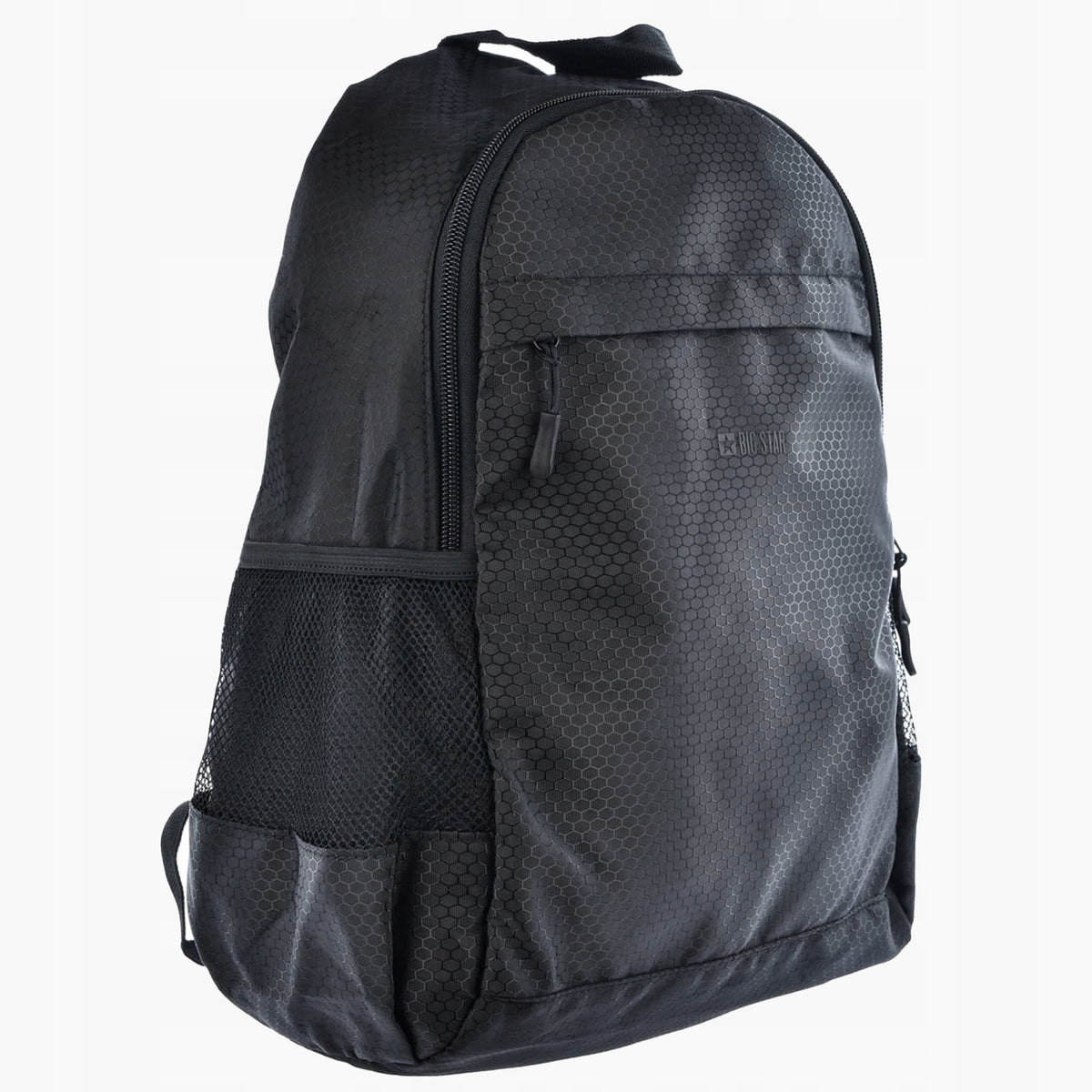 Sports Backpack BIG STAR Lightweight Black for Hiking Large Holds A4