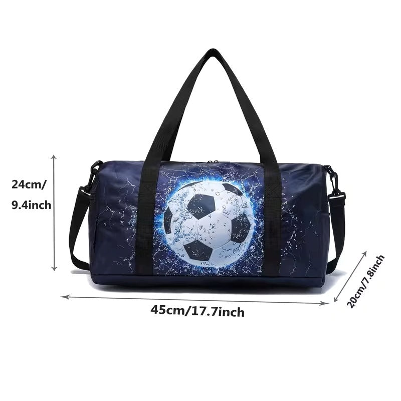 Sports Bag Football 45 cm For Swimming Pool Gym School Travel Training Brand Adar