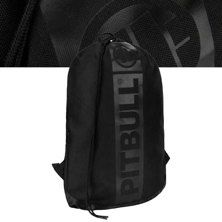 Sports Bag Pitbull Hilltop Black Practical Backpack