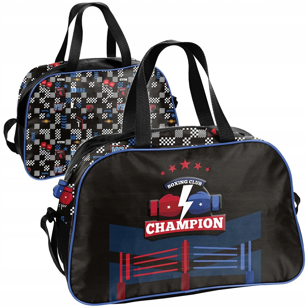 Sports Bag for Pool Training School Travel Boxing Club Champion