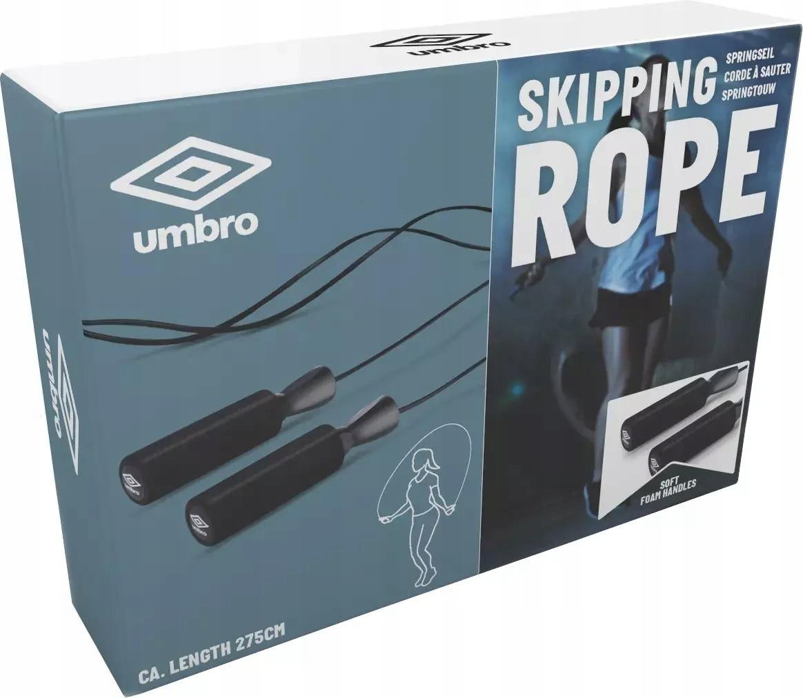 Sports Boxing Jump Rope with Adjustable Bearings for Exercise UMBRO 275cm Packaging status original