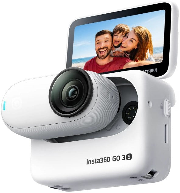Sports Camera 4K UHD Insta360 GO 3S Standard Kit 128GB White