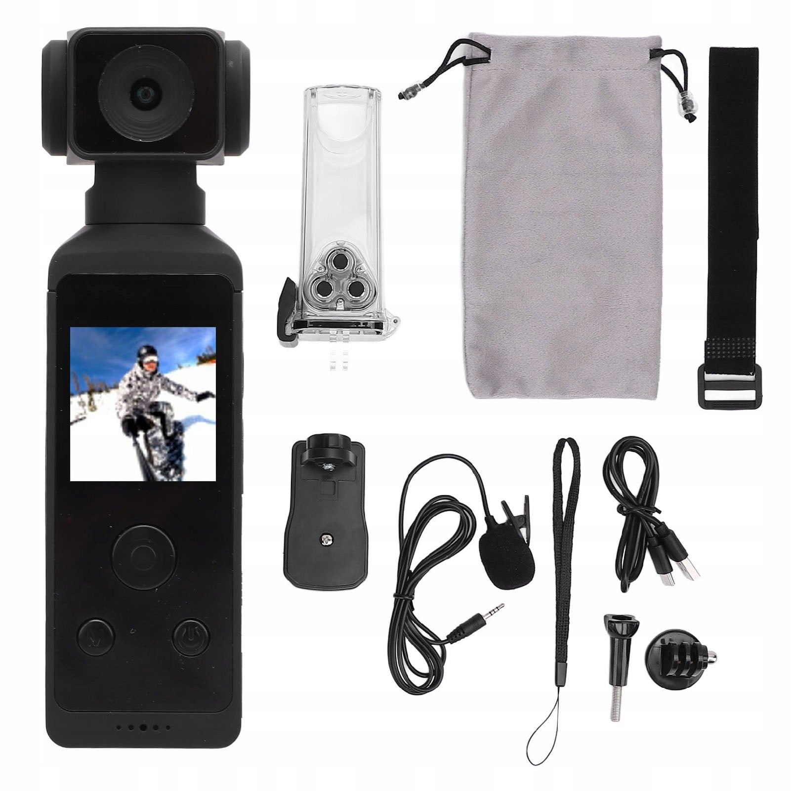 Sports Camera 5K 30FPS HD Vlog Video Shooting Action Camera 270 HT