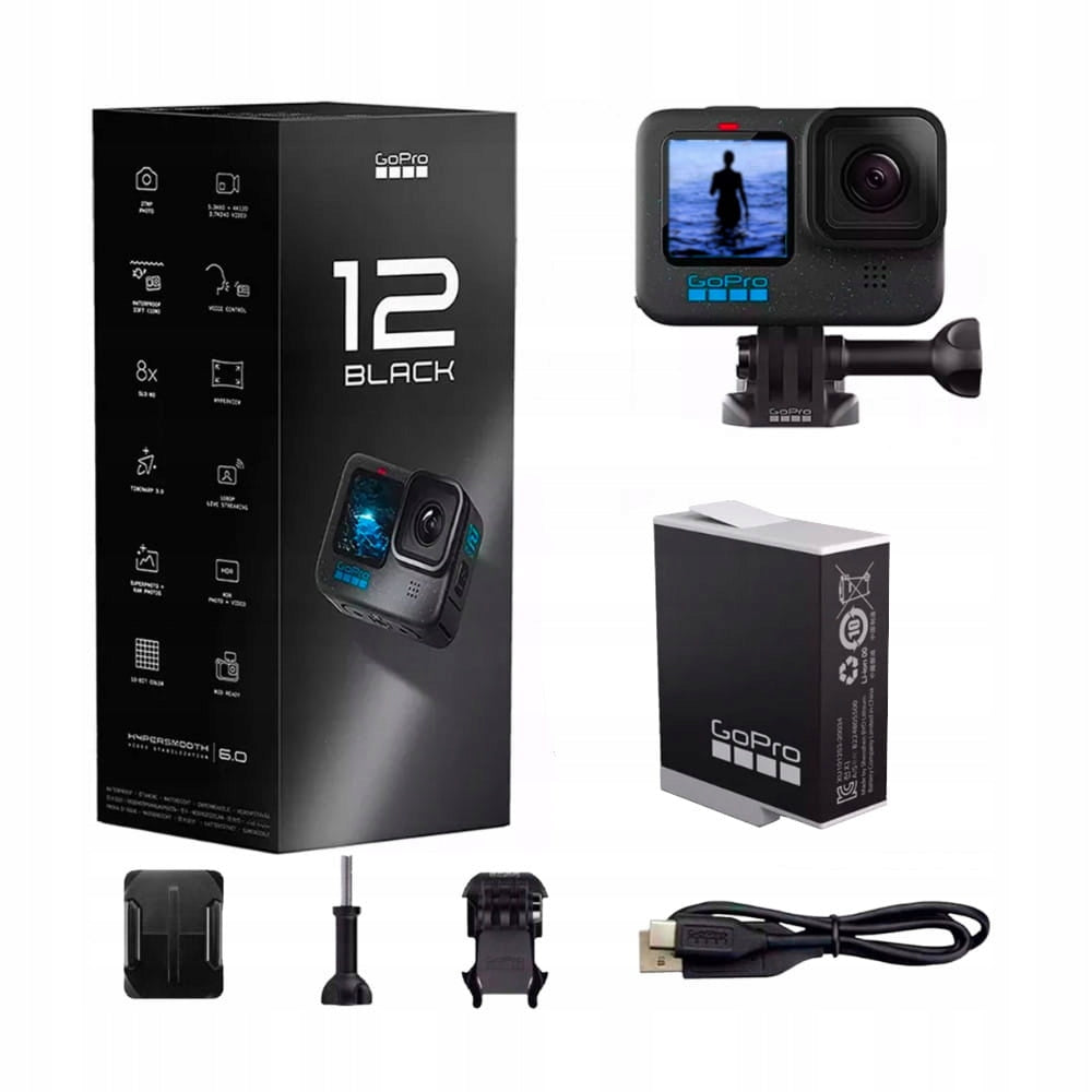 Sports Camera GoPro HERO12 Black 4K UHD