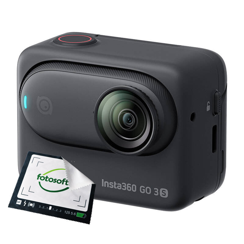 Sports Camera Insta360 GO 3S 128GB Single Machine 4K UHD Black Manufacturer code CINSAATA(GO3S13)