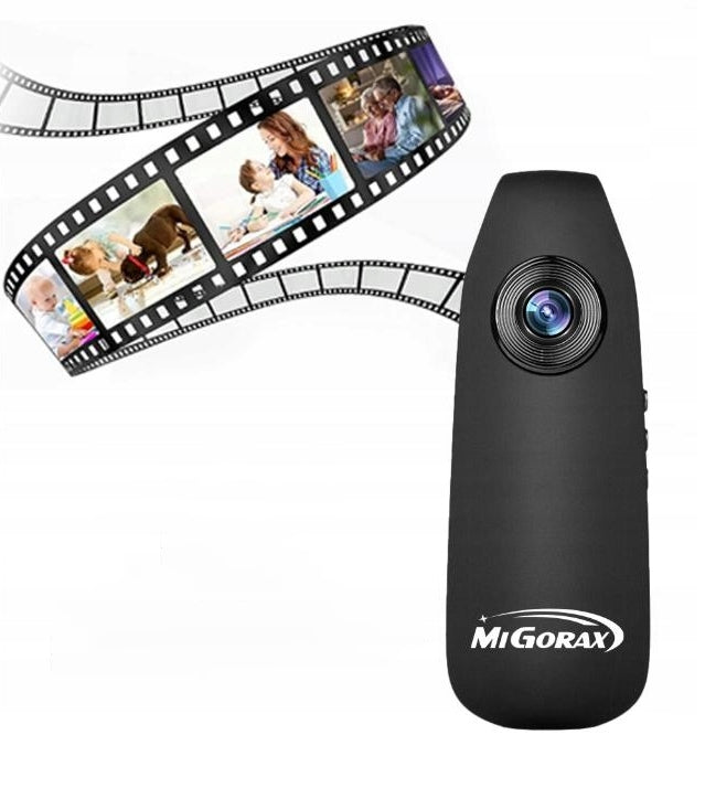 Sports Camera Mini MiGORAX Body Cam Full HD Route Recorder Clip