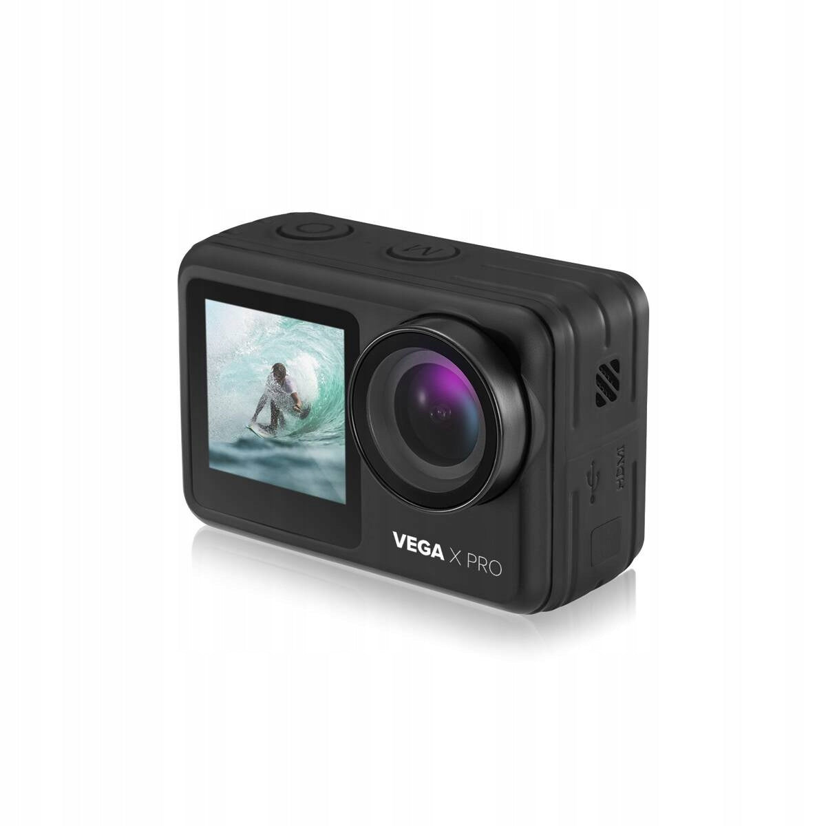 Sports Camera Niceboy VEGA X PRO 4K 60 FPS Waterproof Case Black Packaging status original
