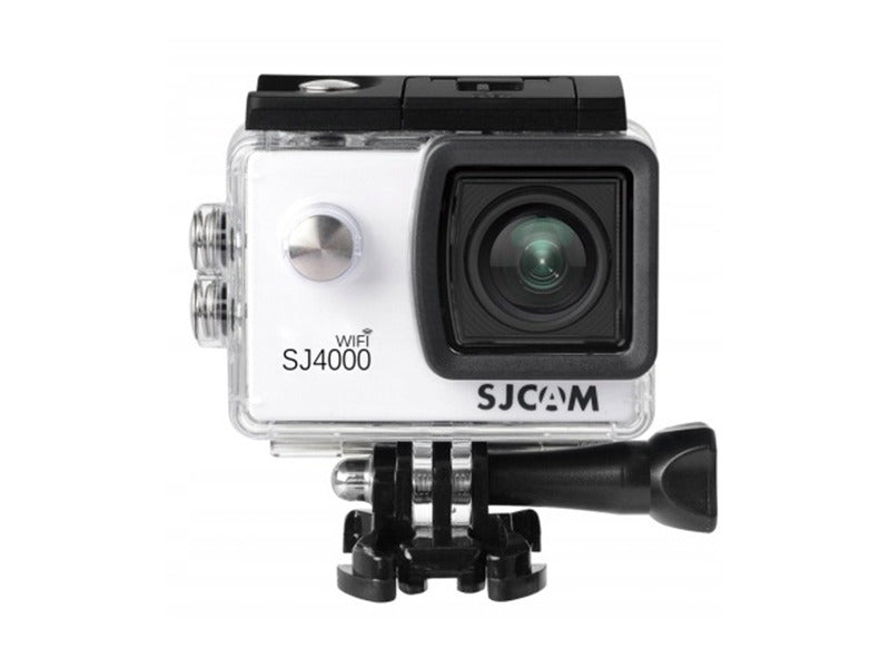 Sports Camera SJCAM SJ4000 WiFi White Movies 2K/Movies 4K 900 mAh 12MP Model Sj4000 WIFI