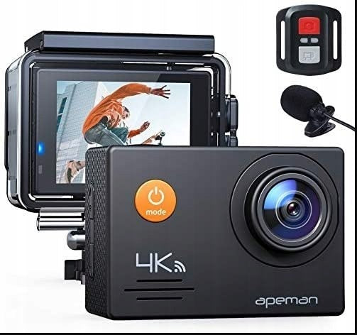 Sports Camera Waterproof A79 UHD 4K 20MP Packaging status original