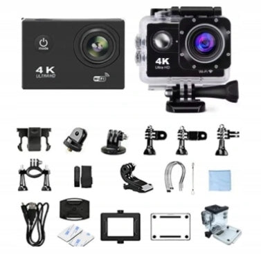 Sports Camera Waterproof Full HD 4K PRO 2
