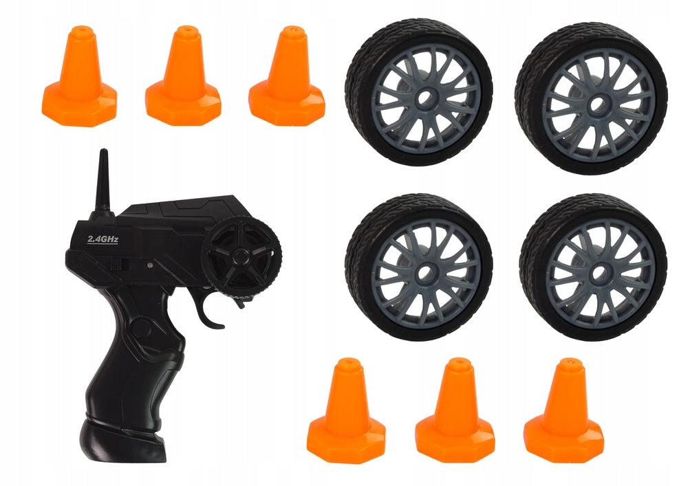 Sports Car Drift R/C 15 km/h Changing wheels Packaging status original