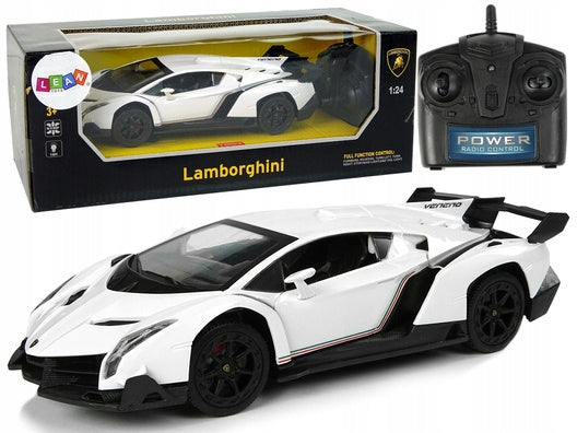 Sports Car R/C 1:24 Lamborghini Veneno White