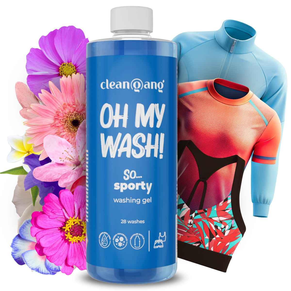 Sports Clothes Washing Liquid With Membrane Functional Neutralizes Odor