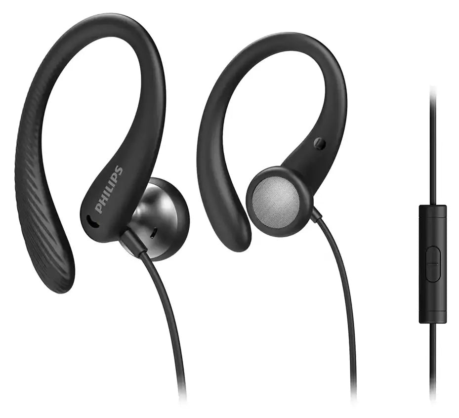 Sports Earbuds Philips TAA1105BK Wired IPX2 Black Manufacturer code TAA1105BK/00