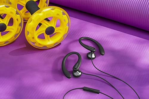 Sports Earbuds Philips TAA1105BK Wired IPX2 Black Packaging status original