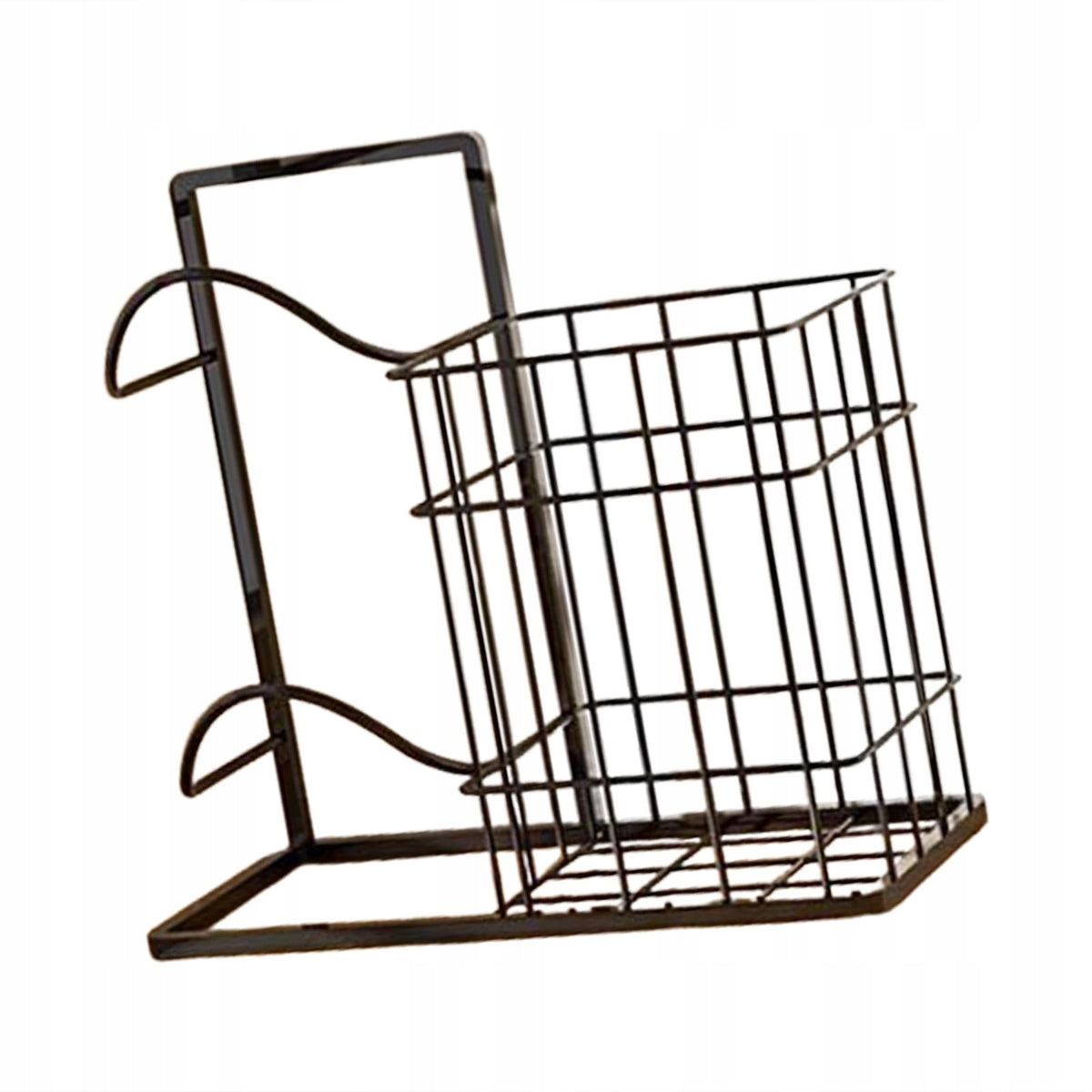 Sports Equipment Organizer Sports Ball Storage Rack for Basketball black