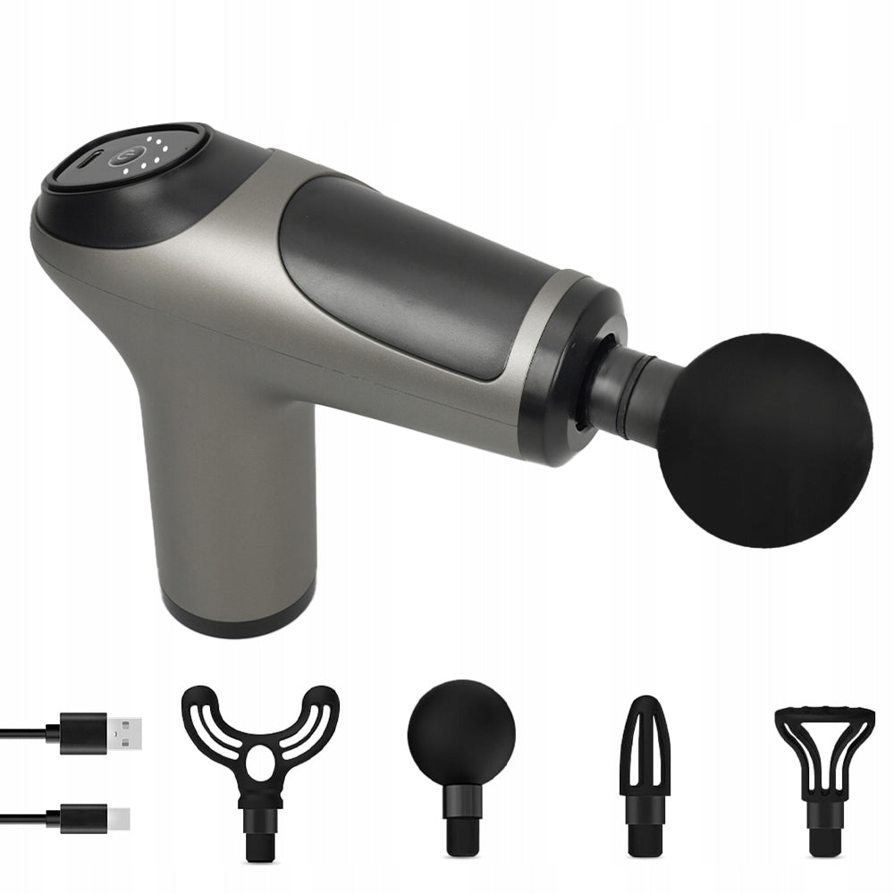 Sports Fascia Massage Gun 6 Degree Impact Massager Quiet Medical device no