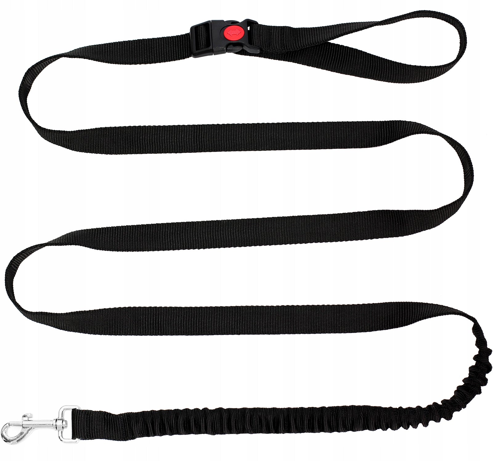 Sports LEASH FOR DOGS, ADJUSTABLE SHOCK ABSORBER, 3m Maximum leash length 3 m