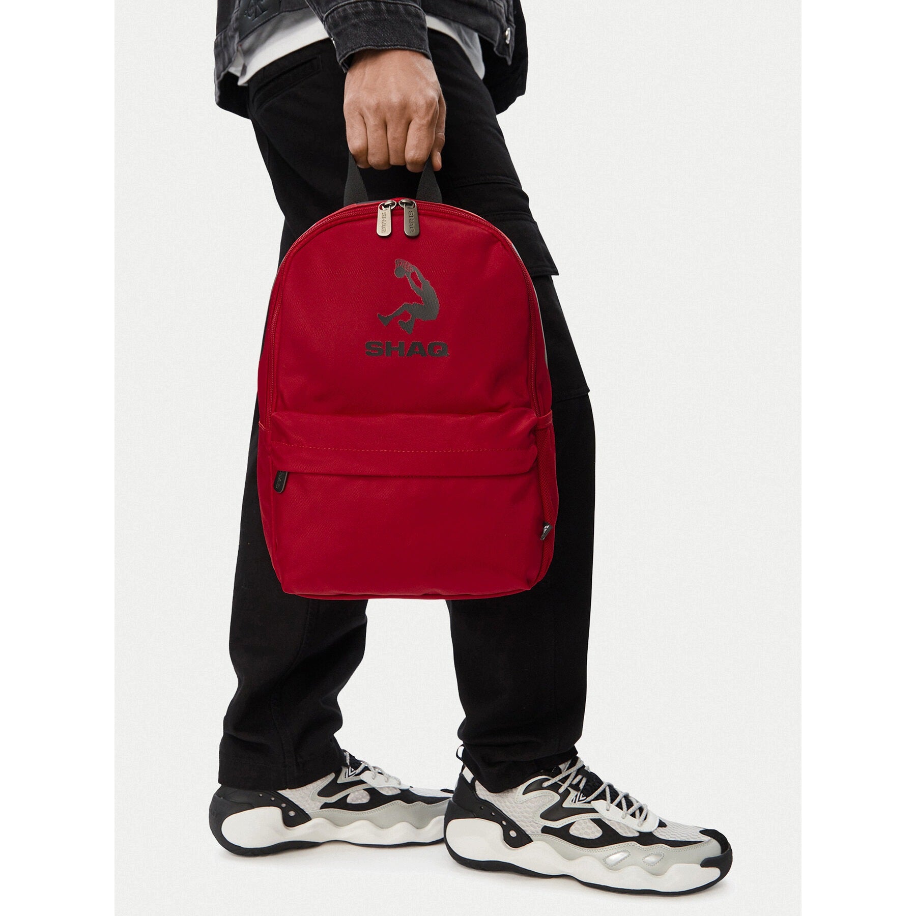 Sports School Backpack Shaq Unisex Backpack Black, Red 5907964411109 Packaging status original