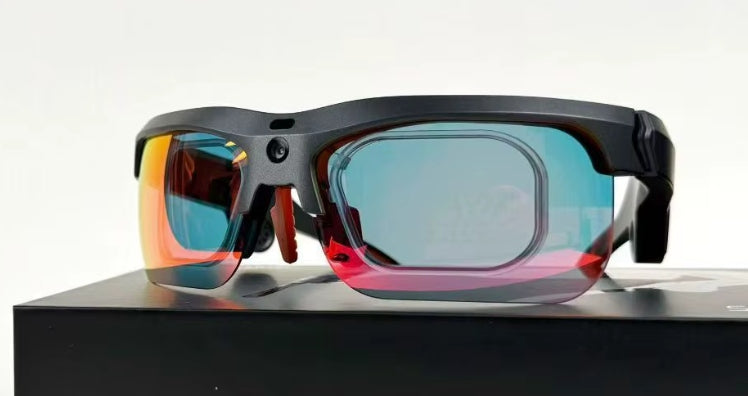 Sports Smart Glasses V8 AI Live Translator with SONY 13MP 32GB Camera Manufacturer code 05701391