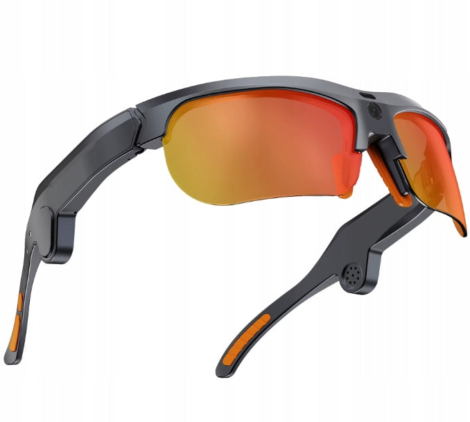 Sports Smart Glasses V8 AI Live Translator with SONY 13MP 32GB Camera