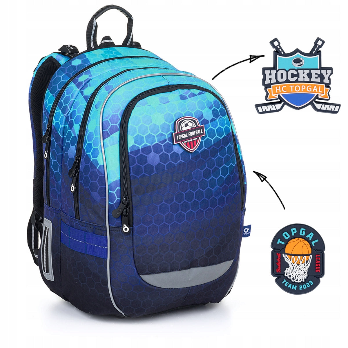 Sports Team Topgal CODA 24017 school backpack