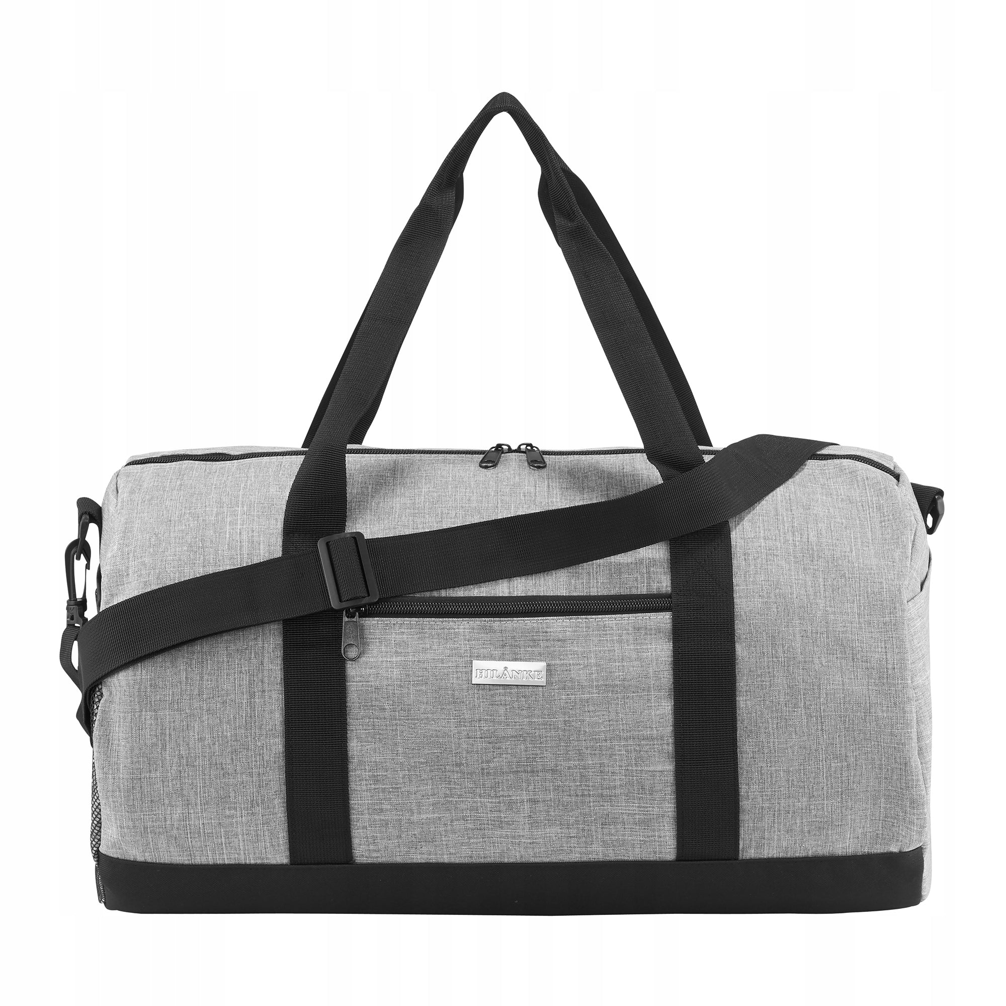 Sports Training Bag for Gym 18 L Shoulder Luggage Waterproof Grey Color gray