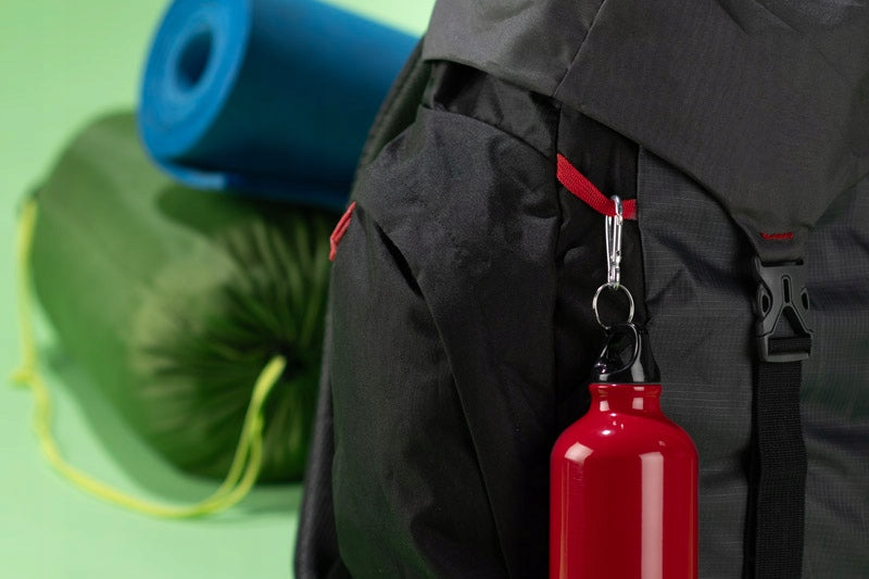 Sports Travel BOTTLE 500 ml aluminium with carabiner hook Manufacturer code 16227-04