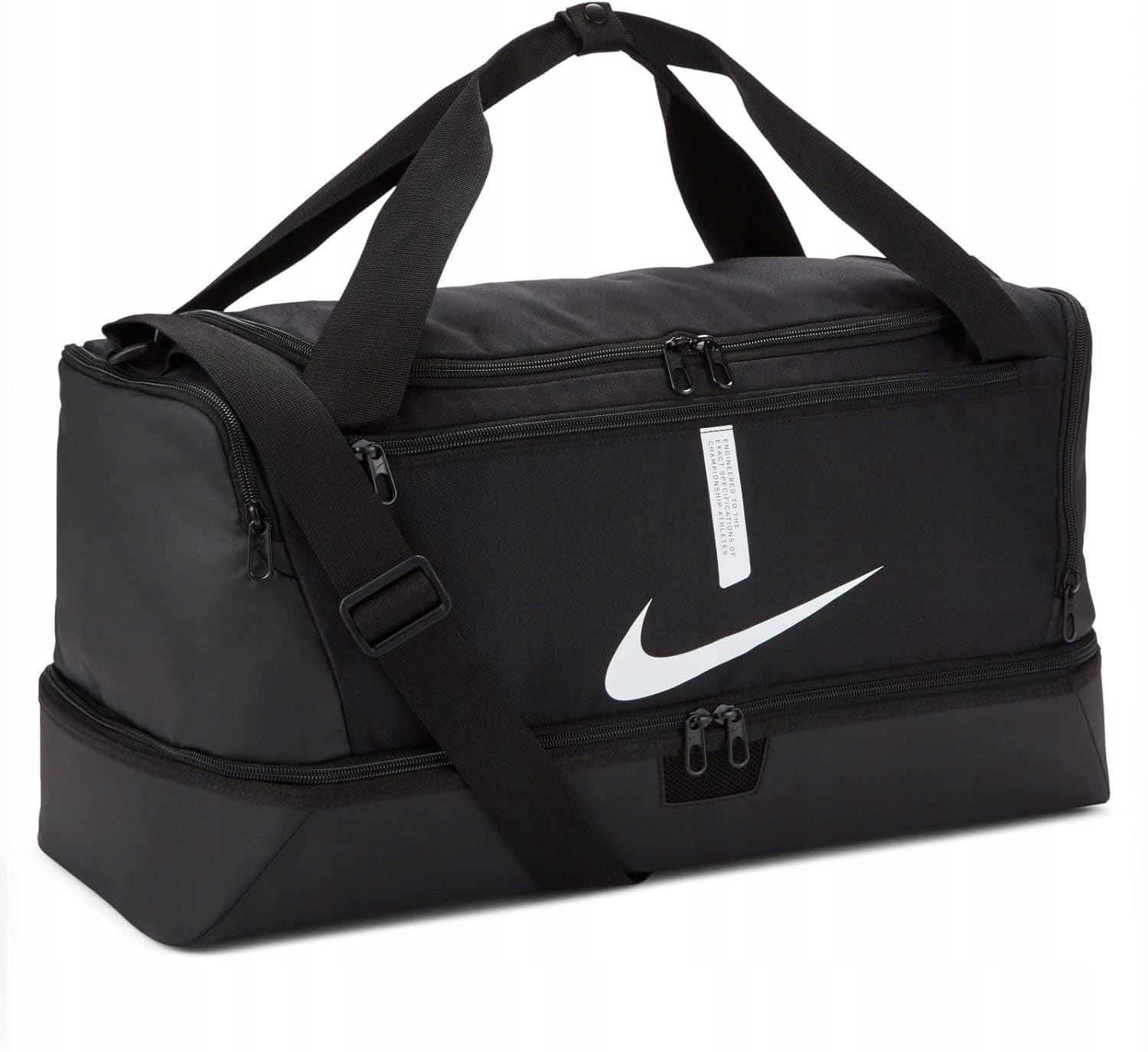 Sports Travel Bag Nike Academy Team M Hardcase black CU8096 37 L