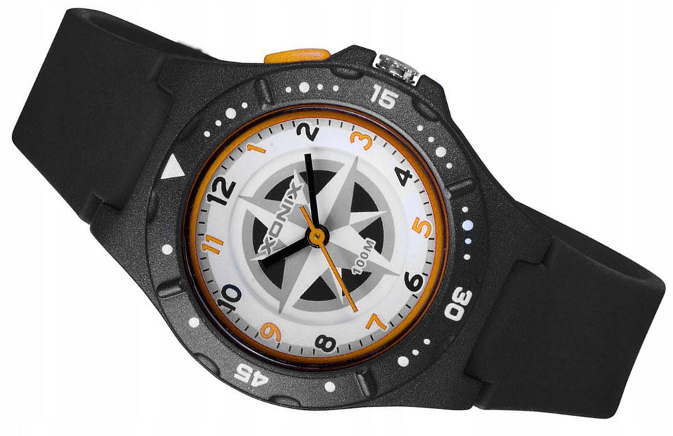 Sports Watch Black Children's Handheld Backlight Lightweight Water Resistance