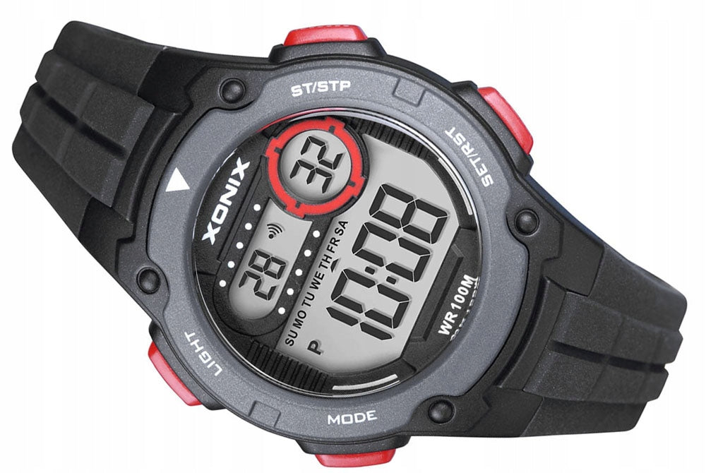 Sports Watch Black For Girls Multifunctional Waterproof Antialler
