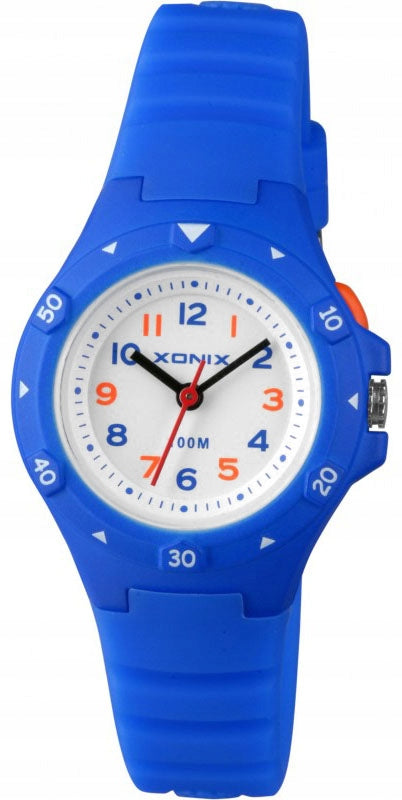 Sports Watch Blue Children's Anti-Allergic Hand Multifunction Brand Xonix