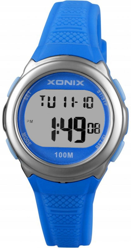 Sports Watch Blue Children's Small Timer Waterproof Backlight Batteries included yes