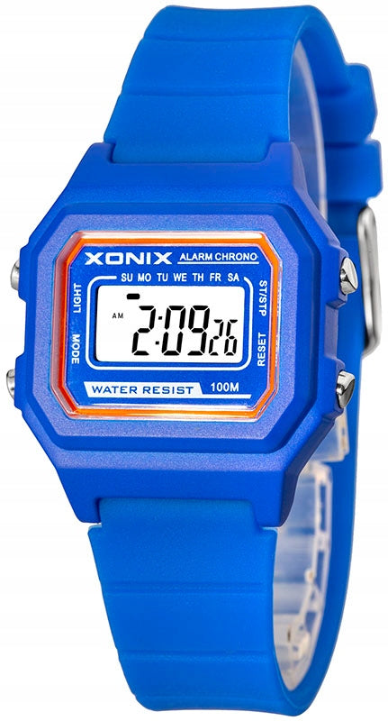 Sports Watch Blue For Boy Alarm Waterproof Digital Original