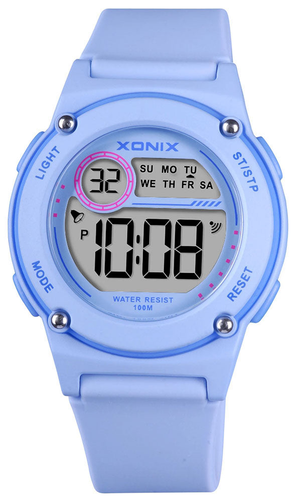Sports Watch Blue For Boy Digital Alarm Original Waterproof Brand Xonix