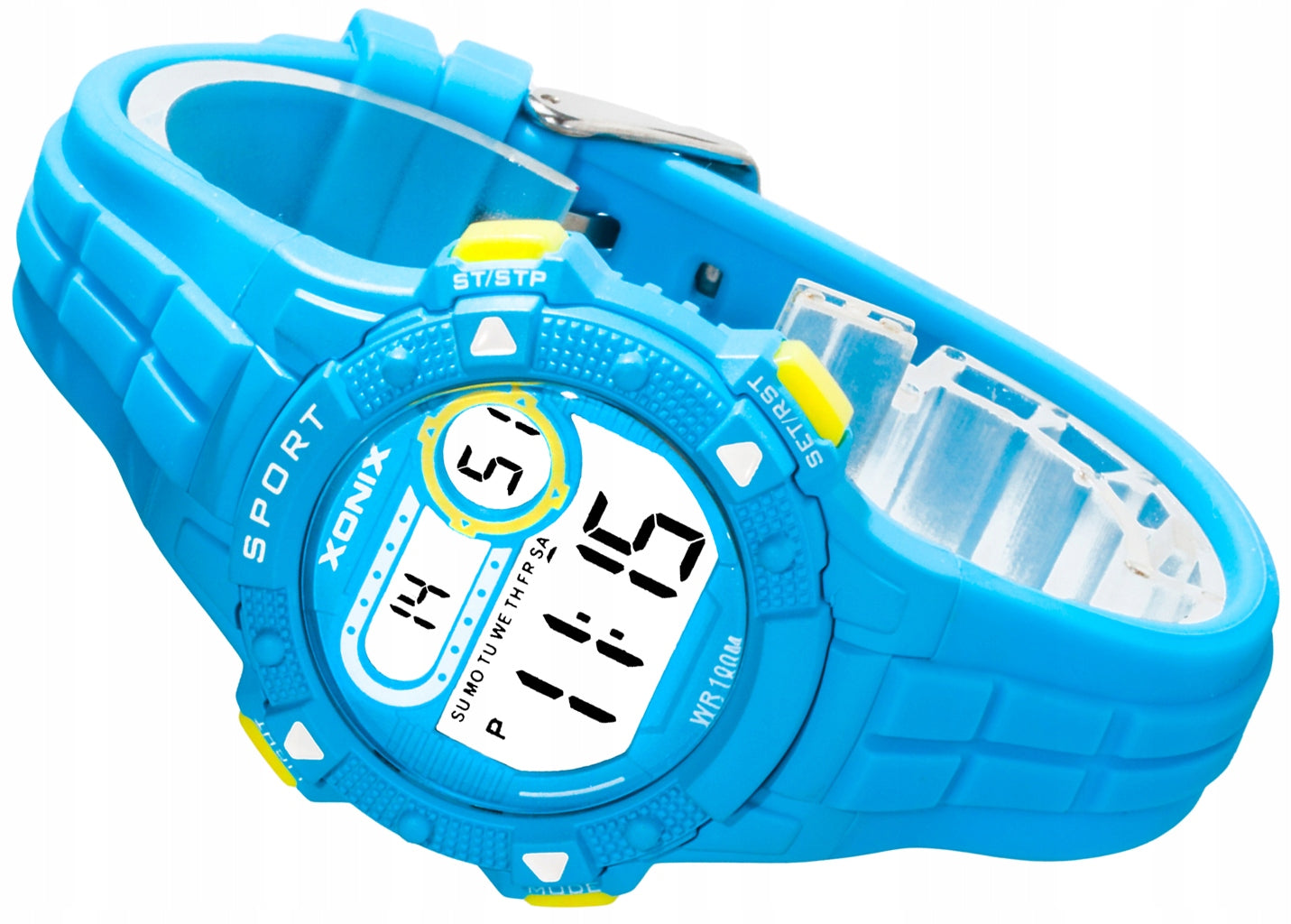 Sports Watch Blue For Boy Lightweight Waterproof Timer Electronic