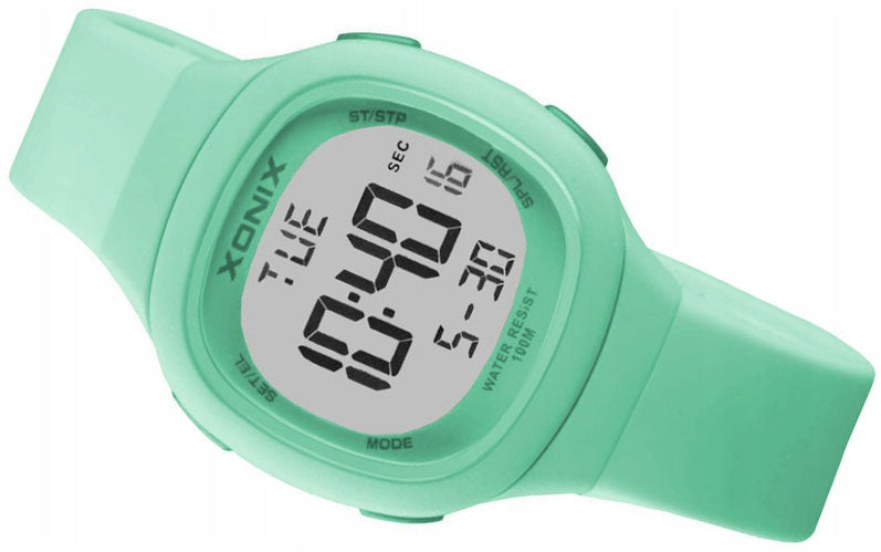 Sports Watch Green Children's Multifunctional Electronic Backlight