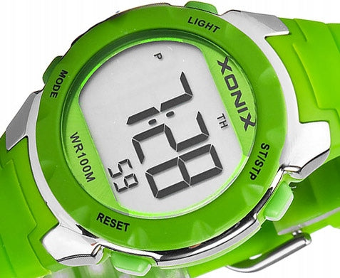 Sports Watch Green For Girls Electronic Anti-Allergic Cheap Brand Xonix