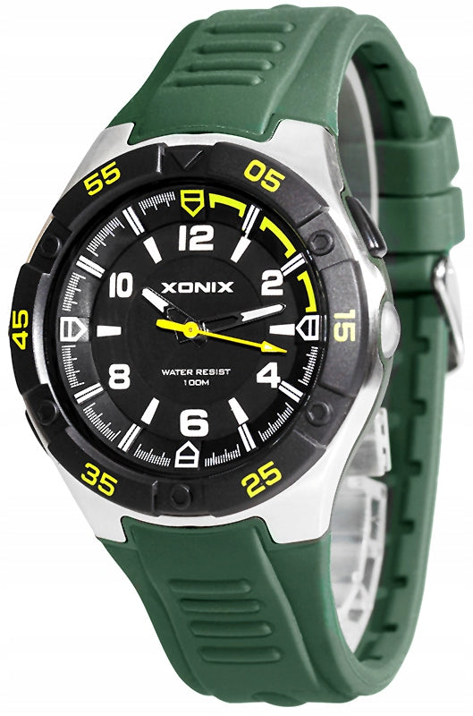 Sports Watch Green Men's Analog Cheap Waterproof Flashlight Brand Xonix