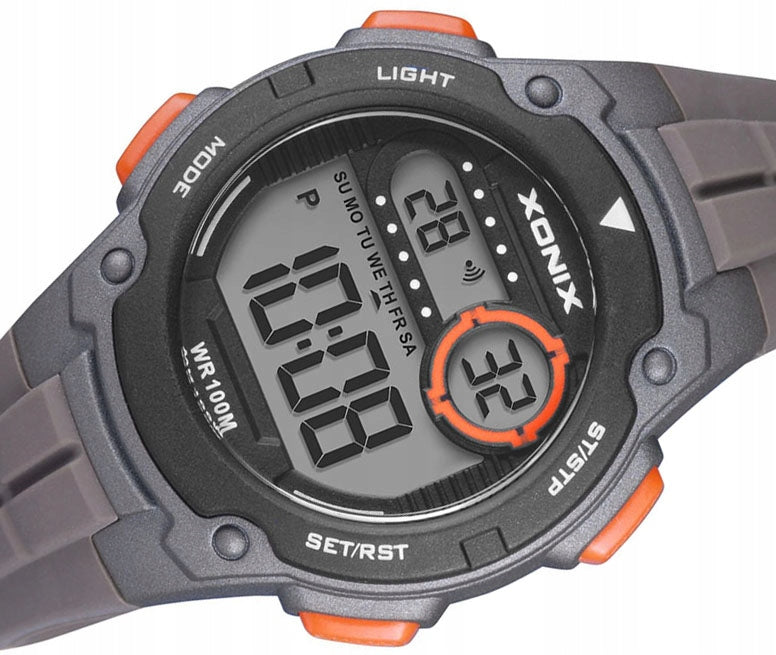 Sports Watch Grey Children's Original Waterproof Anti-Allergic Elek Additional features nickel-free