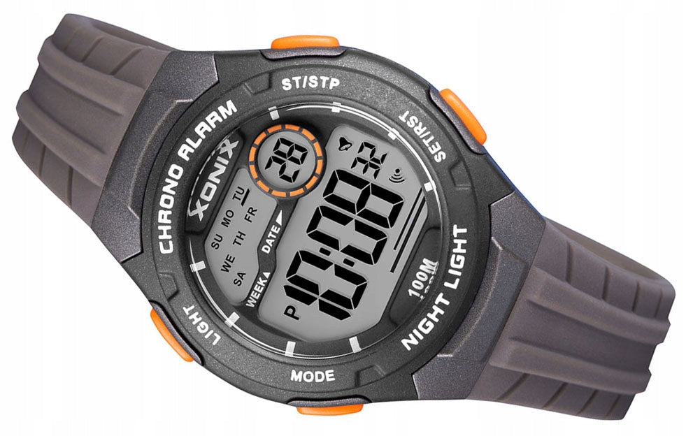 Sports Watch, Grey, Women's, For Boy, For Girl, Children, E