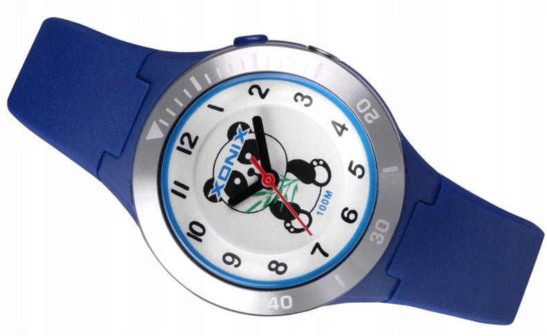 Sports Watch Navy Blue Children's Cheap Backlight Hand Waterfall