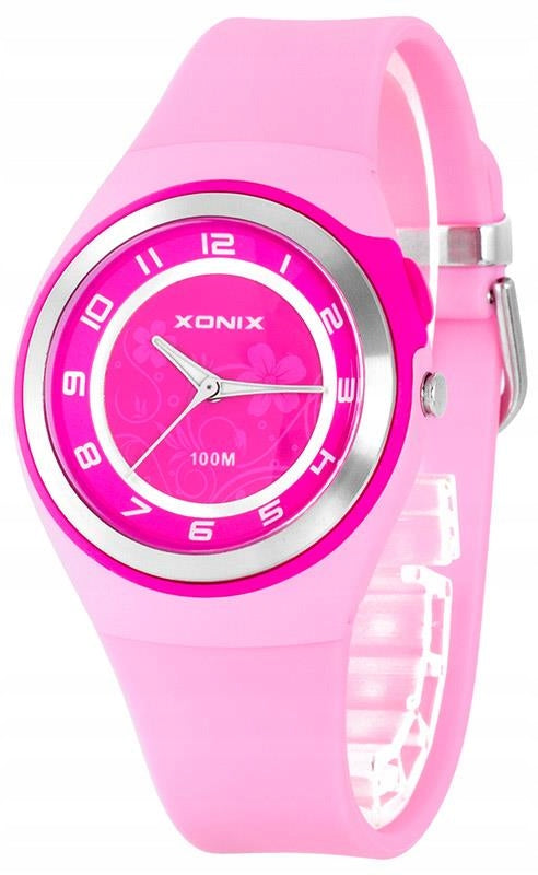 Sports Watch Pink Women's Backlight Analog Waterproof XONIKS Brand Xonix