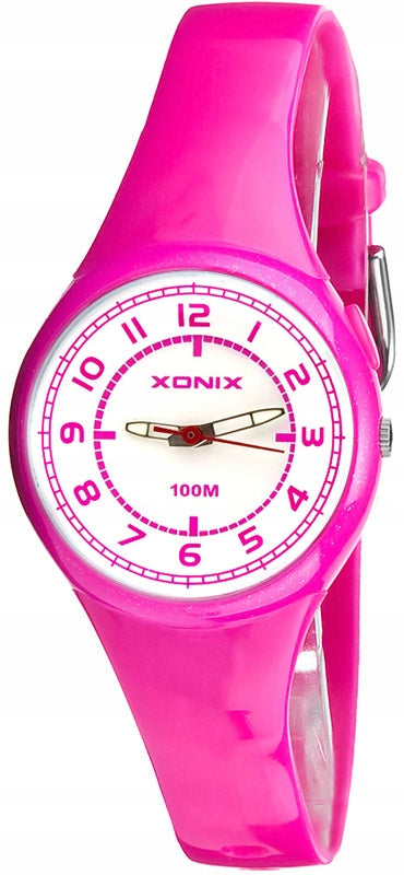 Sports Watch, Pink, Women's, For Girls, Hand, Analog, Brand Xonix