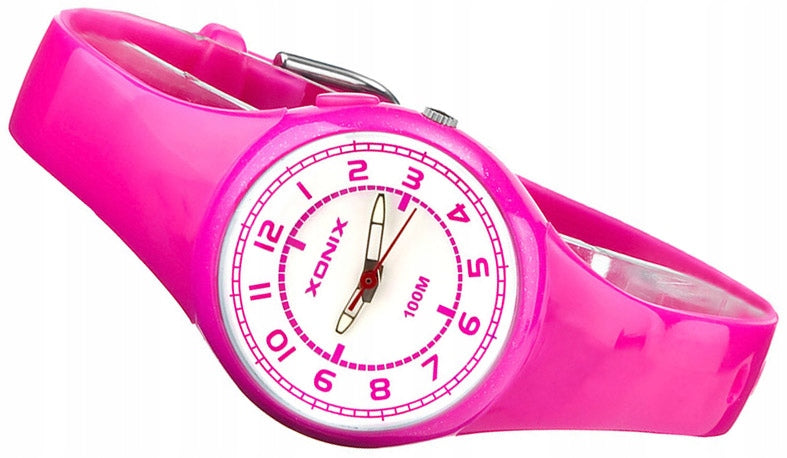 Sports Watch, Pink, Women's, For Girls, Hand, Analog,