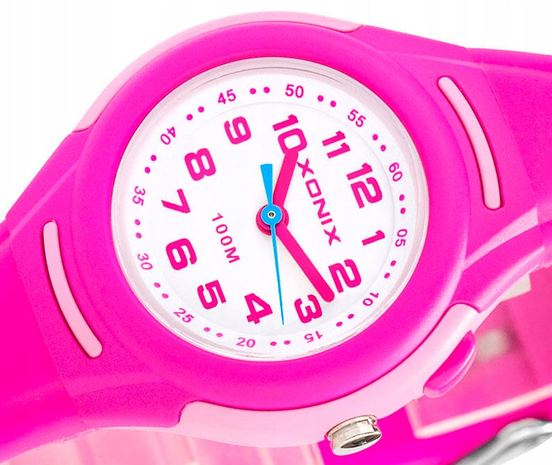 Sports Watch Pink Women's Multifunctional Backlight Analog Wodoo