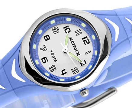 Sports Watch Purple For Girls Analog Cheap Waterproof Anti